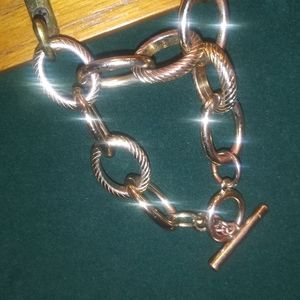 Gold banana republic bracelet